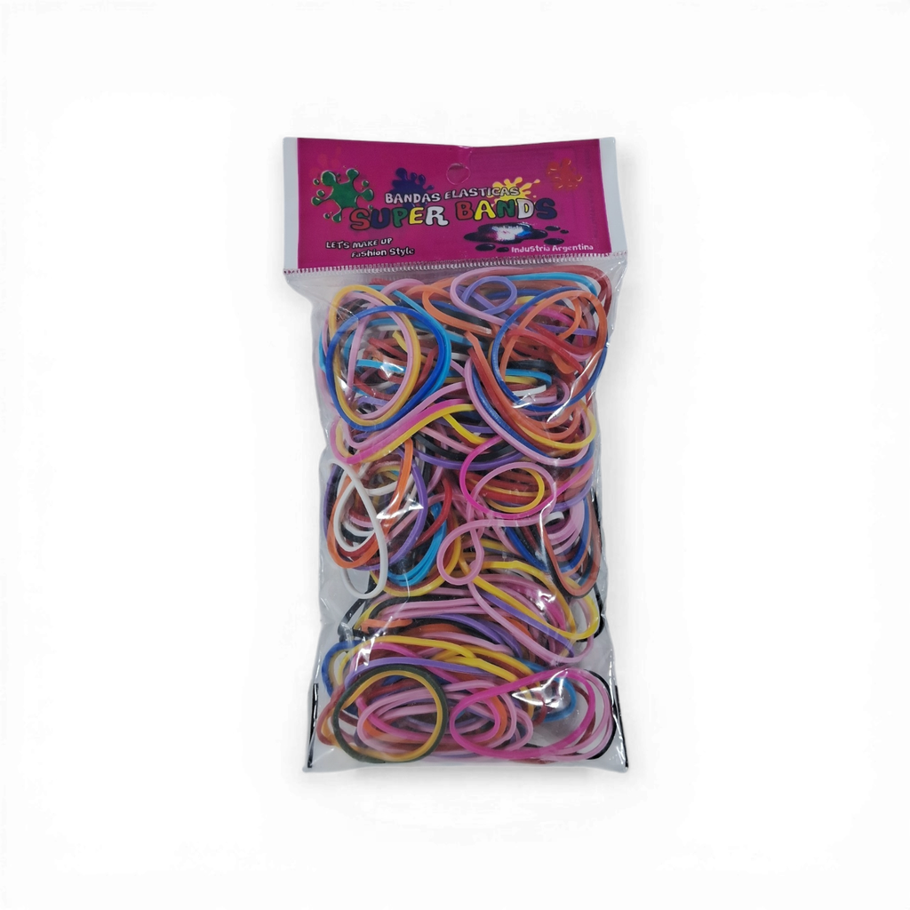 [401015] SUPER BANDS BOLSAS N°40X2mm 100Gr COLOR