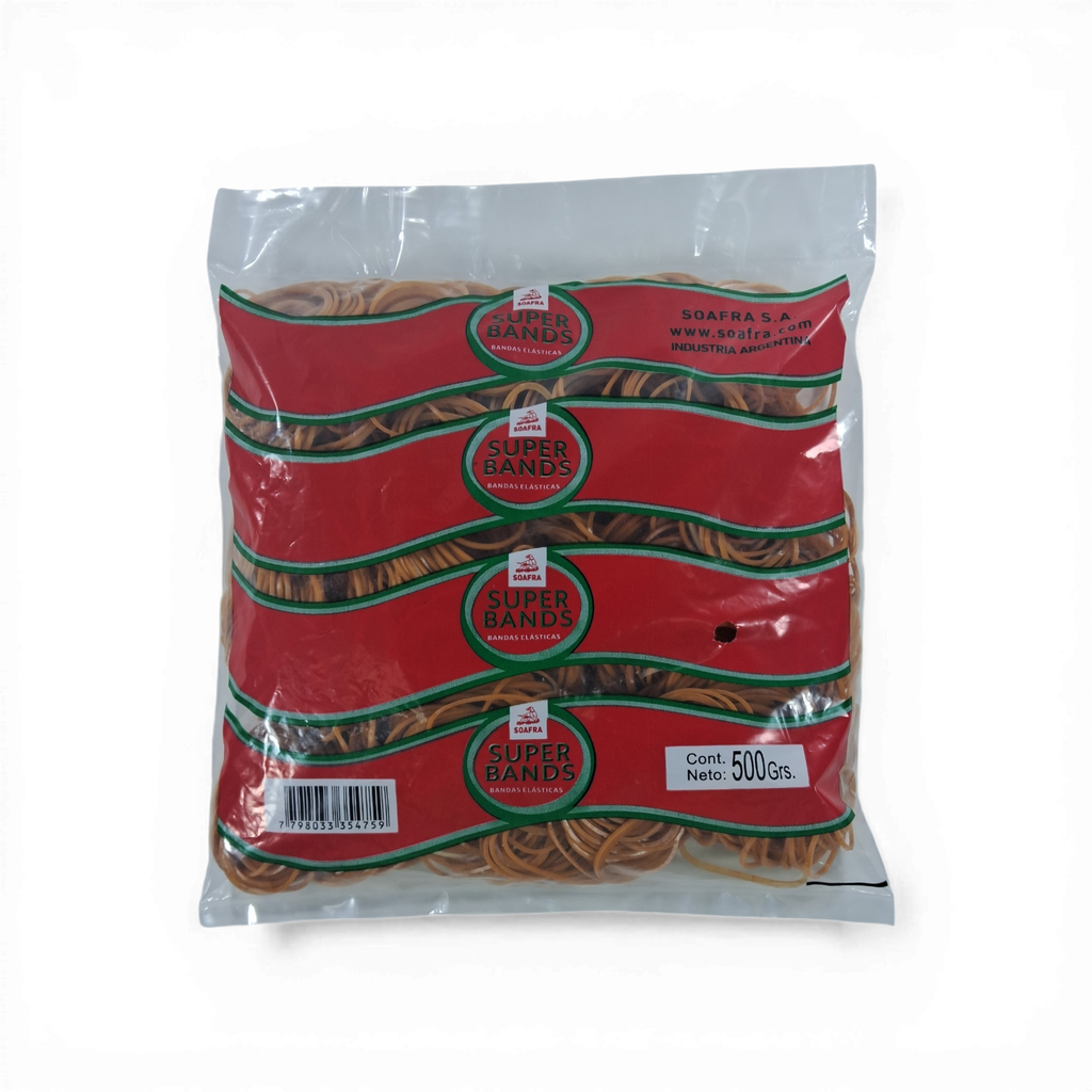 [401008] SUPER BANDS BOLSAS N°40X2mm 500Gr